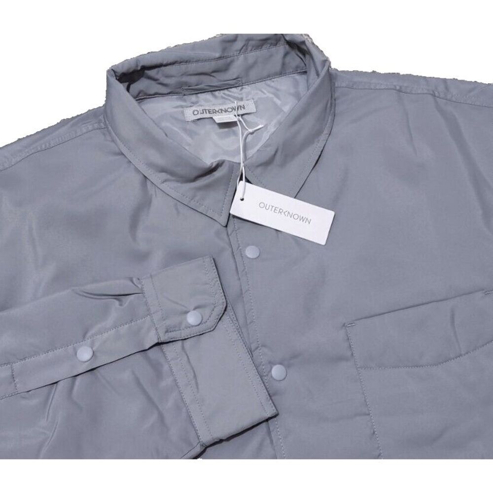 Outerknown Origin Shacket Men XXL (2XL) Snap Button Up Jacket Pocket $198 (READ)